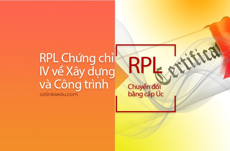 rpl chứng chỉ iv về xây dựng và công trình Úc
