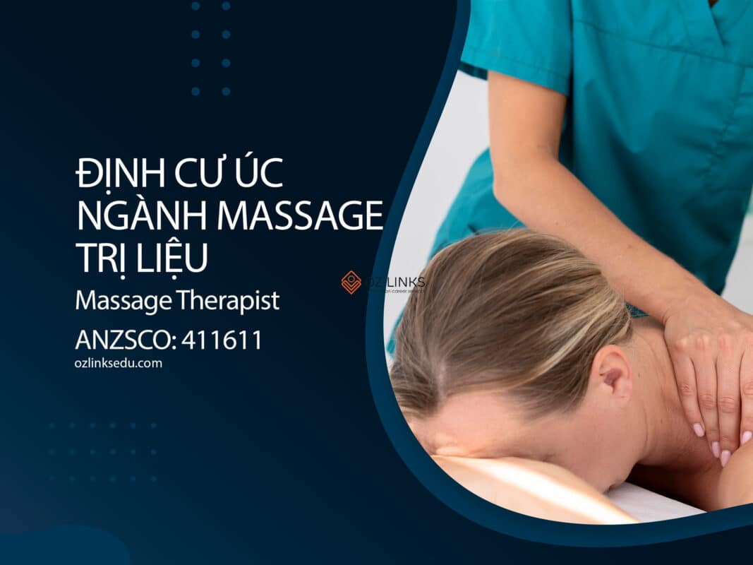 Định cư Úc ngành mát xa trị liệu massage therapist