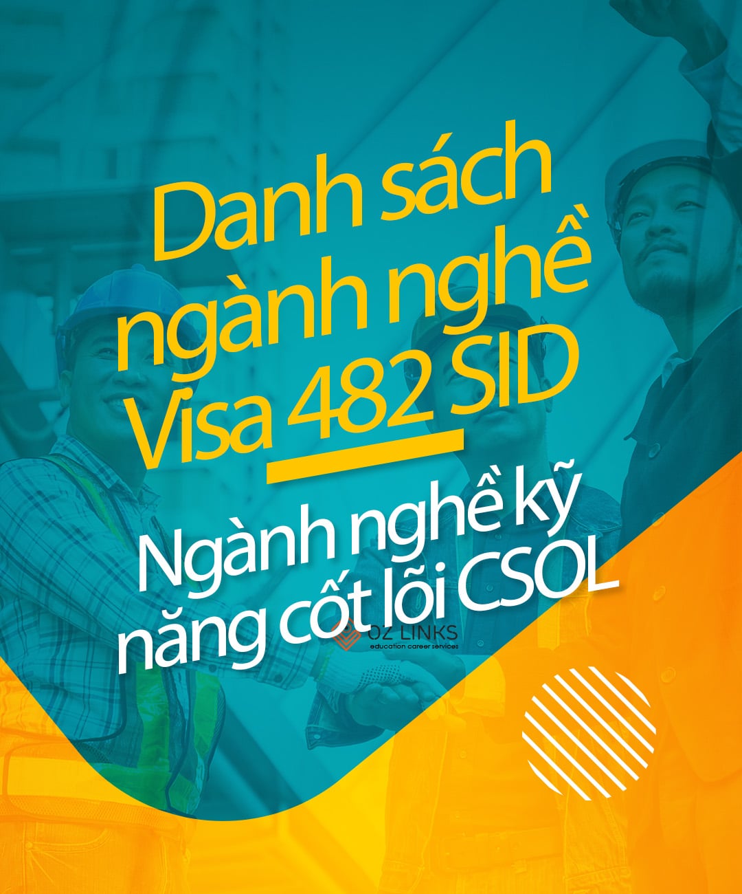 csol danh sách ngành nghề visa 482 Úc là gì