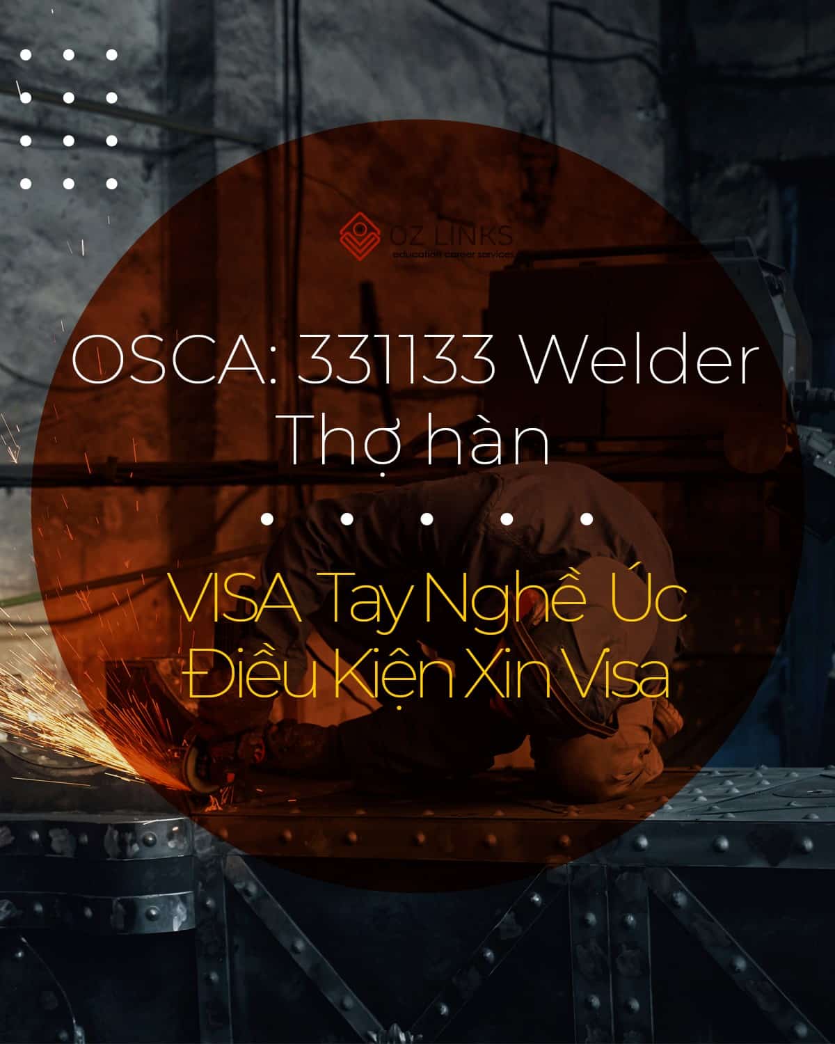 osca 331133 thợ hàn visa úc