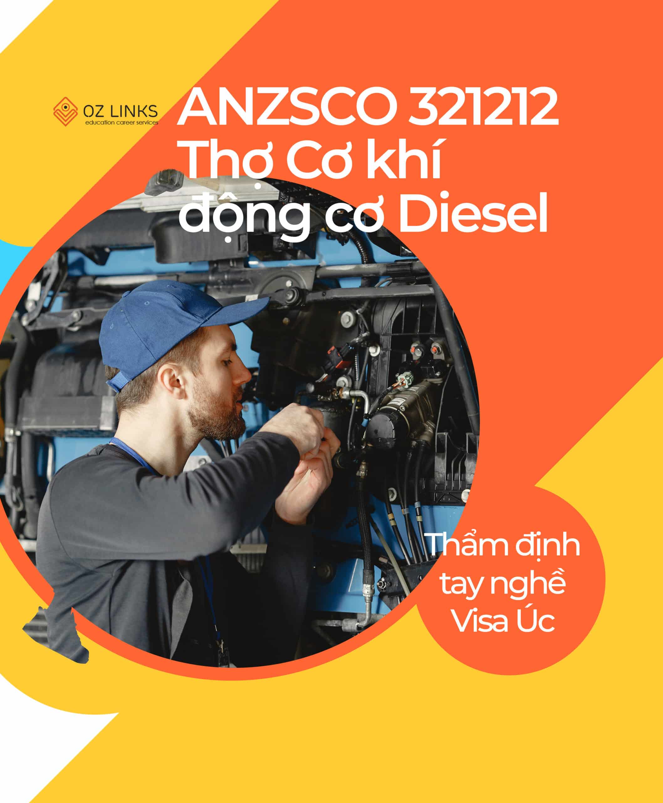 anzsco 321212 cơ khí động cơ diesel motor mechanic