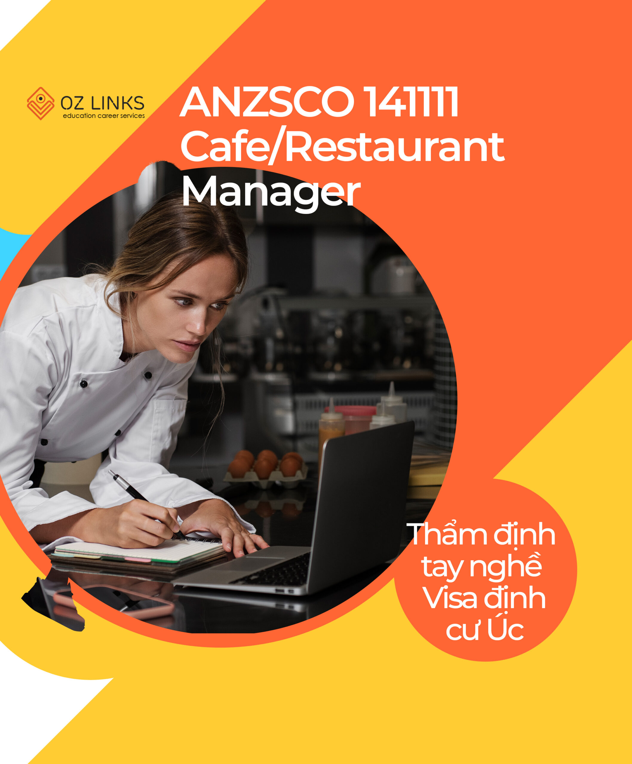 141111 cafe or restaurant manager Định cư Úc