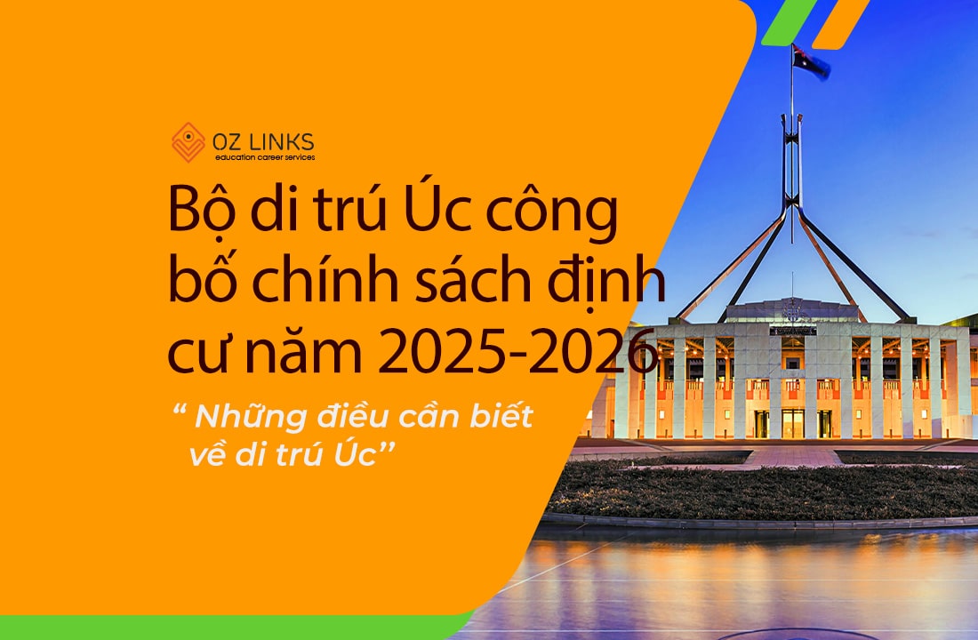 bộ di trú Úc công bố chính sách định cư năm 2025 2026